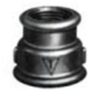 240 Mall.Verloopsok 1/2x3/8Zwart