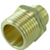 Gasdraad verloopnippel 1x1/2bui