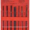 Assortiment zaagjes 60 stuks