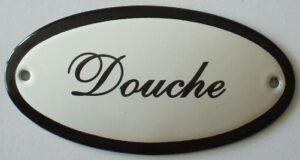 Remaille bord Douche