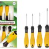 Wiha-schr.dr.set plat + kruis ESD 362-K5 5-delig