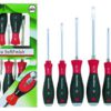 Wiha-schr.dr.set plat + kruis 530-HK6-6-delig