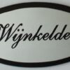 Remaille bord Wijnkelder