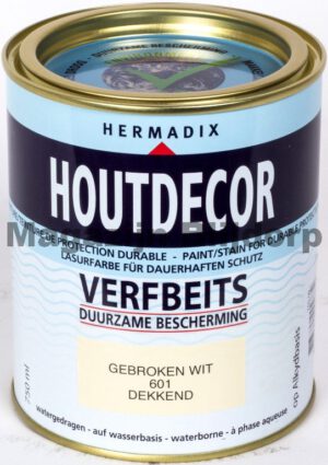 Houtdecor 601 Gebroken Wit 750 Ml