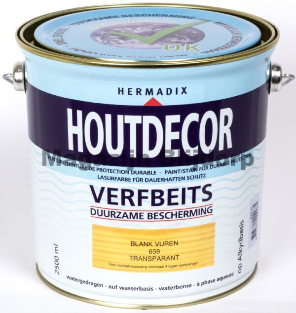 Houtdecor 659 Blank Vuren 2500 Ml