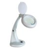 BUREAULAMP MET VERGROOTGLAS DIOPTRIE 3 + 12 - 12W - WIT
