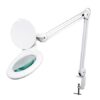 LED BUREAULAMP MET VERGROOTGLAS 5 DIOPTRIE - 4W - 48 st.- WIT