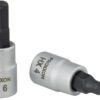 1/4" inbusdop SW 2 mm.