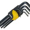 Haakse Sleutelset voor inbusschroeven (HX) 9 dlg.