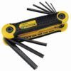 Pocket-sleutelset voor inbusschroeven (HX) 8 dlg.