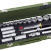 Dopset 1/4"+1/2" (CrV 27-dlg.)