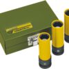 Impact-dopset voor alu-velgen 1/2", 3-dlg. (17, 19, 21 mm)