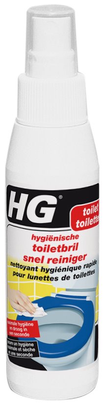HG hygiënische toiletbril 'snel' reiniger