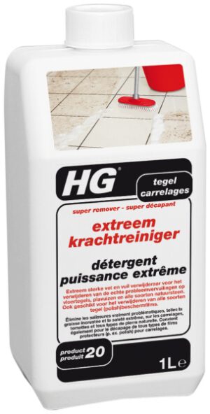 HG tegel extreem krachtreiniger (super remover) (HG product 20)