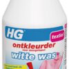 HG ontkleurder voor doorgelopen witte was