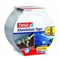 Tesa aluminium tape zilver 10 m x 50 mm
