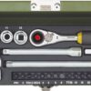 Dopsleutelinzetstuk Metrisch 1/4" (6.3 mm) 32-delig