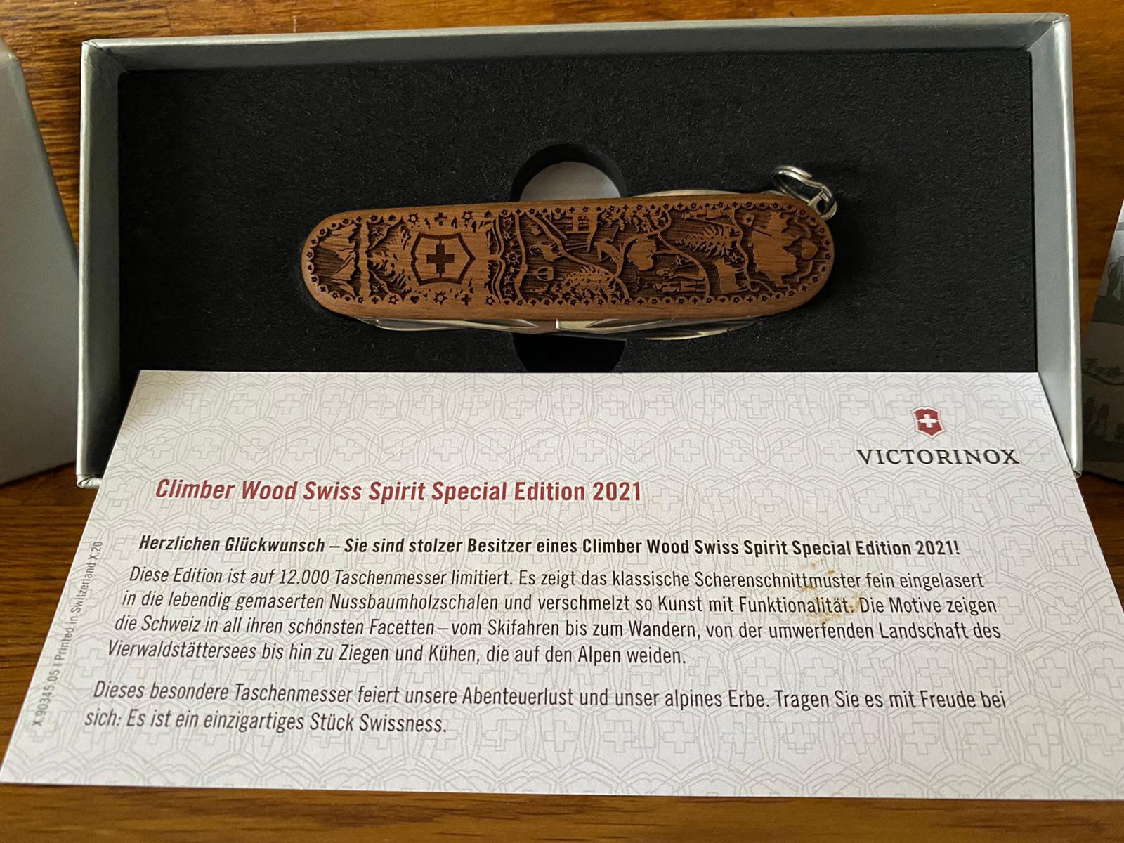 copy of Victorinox Climber Swiss Spirit SE