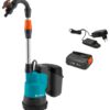Accu regentonpomp 2000/2 18V P4A set