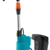 Accu regentonpomp 2000/2 18V P4A set