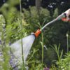 GARDENA broes met verlengstuk