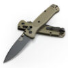 Benchmade Bugout Gray Blade / Green Handle PE