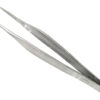 A.A.S. Splinter Pincet 11.5cm Stainless/Satine Doorlopend