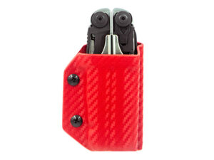 Clip & Carry Kydex Sheath CF-Red Surge