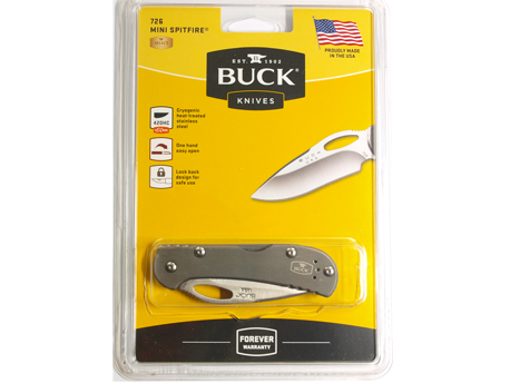 Buck Mini Spitfire Gray PE Clampack