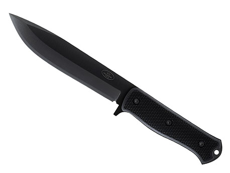 Fällkniven Survival Knife Black Blade Zytel Sheath