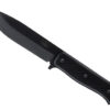 Fällkniven Survival Knife Black Blade Zytel Sheath