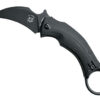 Fox Black Bird Bastinelli Karambit Black blade