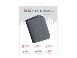 KeySmart Urban Bi-Fold Grey