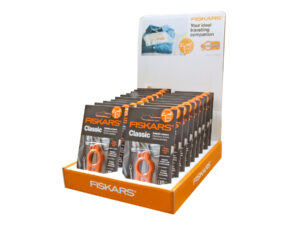 Fiskars Your Ideal Travelling Companion Display