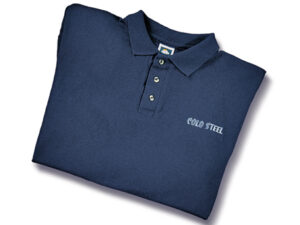 Cold Steel Navy Polo Shirt-L