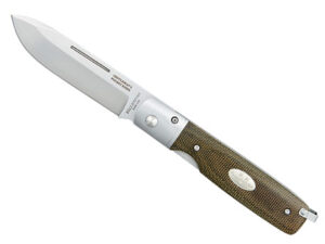 Fällkniven Gentlemans Pocket Knife Green Micarta