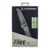 Leatherman FREE K2 Grijs PE Clampack