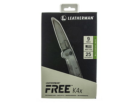 Leatherman FREE K4 Zilver CE Clampack