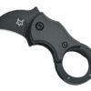 Fox Mini-Ka Folding Black w/ Black Blade