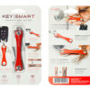 KeySmart Compact Keyholder Red Clam