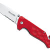 Black Fox Red Action Rescue Knife G-10
