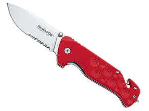 Black Fox Red Action Rescue Knife G-10