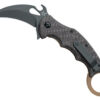 Fox FKMD Karambit Carbon Fiber Cerakote