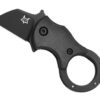 Fox Mini-TA Folding Black w/ Black Blade