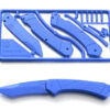 Klecker Trigger Knife Kit, Blue