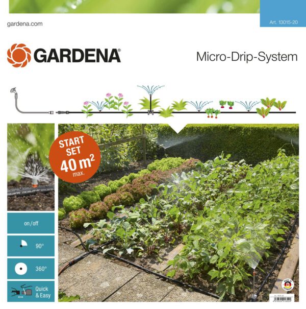 Gardena Micro Drip bloembed startset