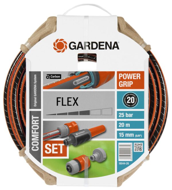 Gardena Flex slang (5/8), 20 m + accessoires 18044-26
