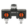 Gardena 2-weg waterverdeler 26,5 mm (G 3/4"), 33,3 mm (G 1")