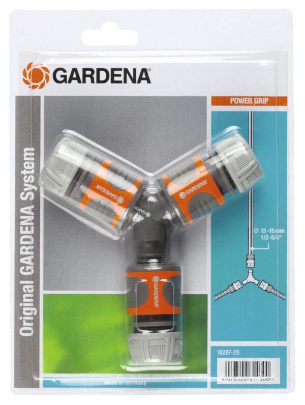 Gardena 3-wegset 13 mm bl