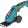 Gardena ComfortCut accu-gras/buxusschaar Li met steel en wielen 9858-20
